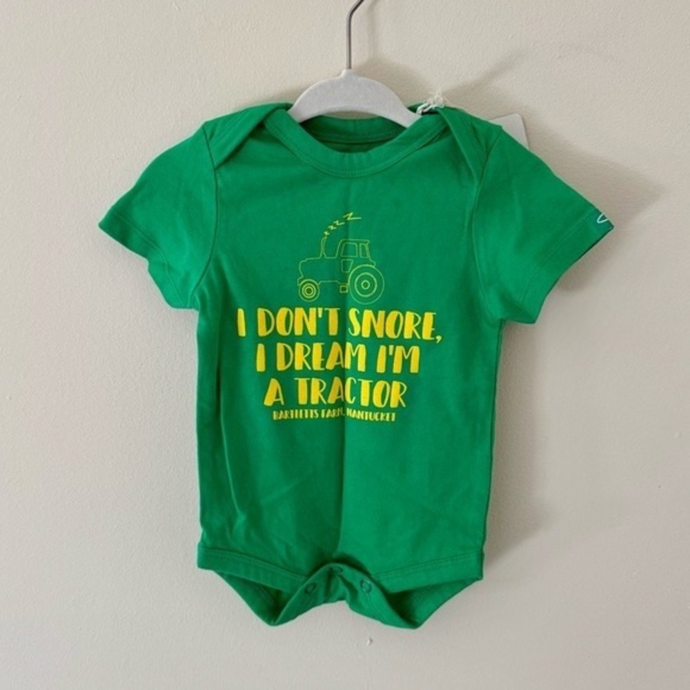 Green Tractor Dream Bodysuit